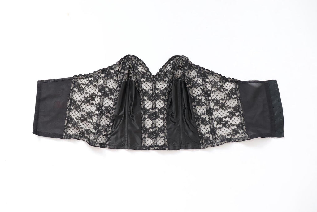 C1950s vintage Lady Marlene longline bustier bra, style 161 -