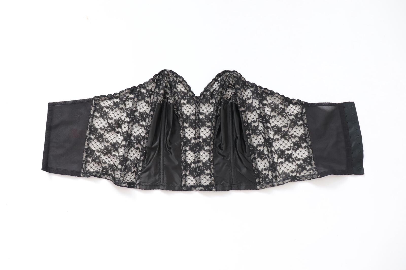 C1950s vintage Lady Marlene longline bustier bra, style 161 -