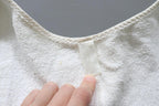 C1960s vintage Liberty bodice,  button front brushed cotton vest- Label chest 40/41