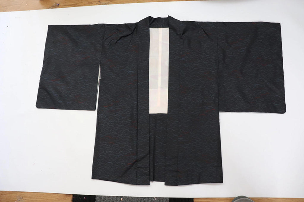 Vintage hand stitched Japanese Kimono Jacket