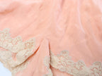 C1920s / 1930s vintage tea rose pink handstitched tap pants - 36" waist