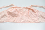 C1930s C1940s vintage Royal Worcester pink longline bra