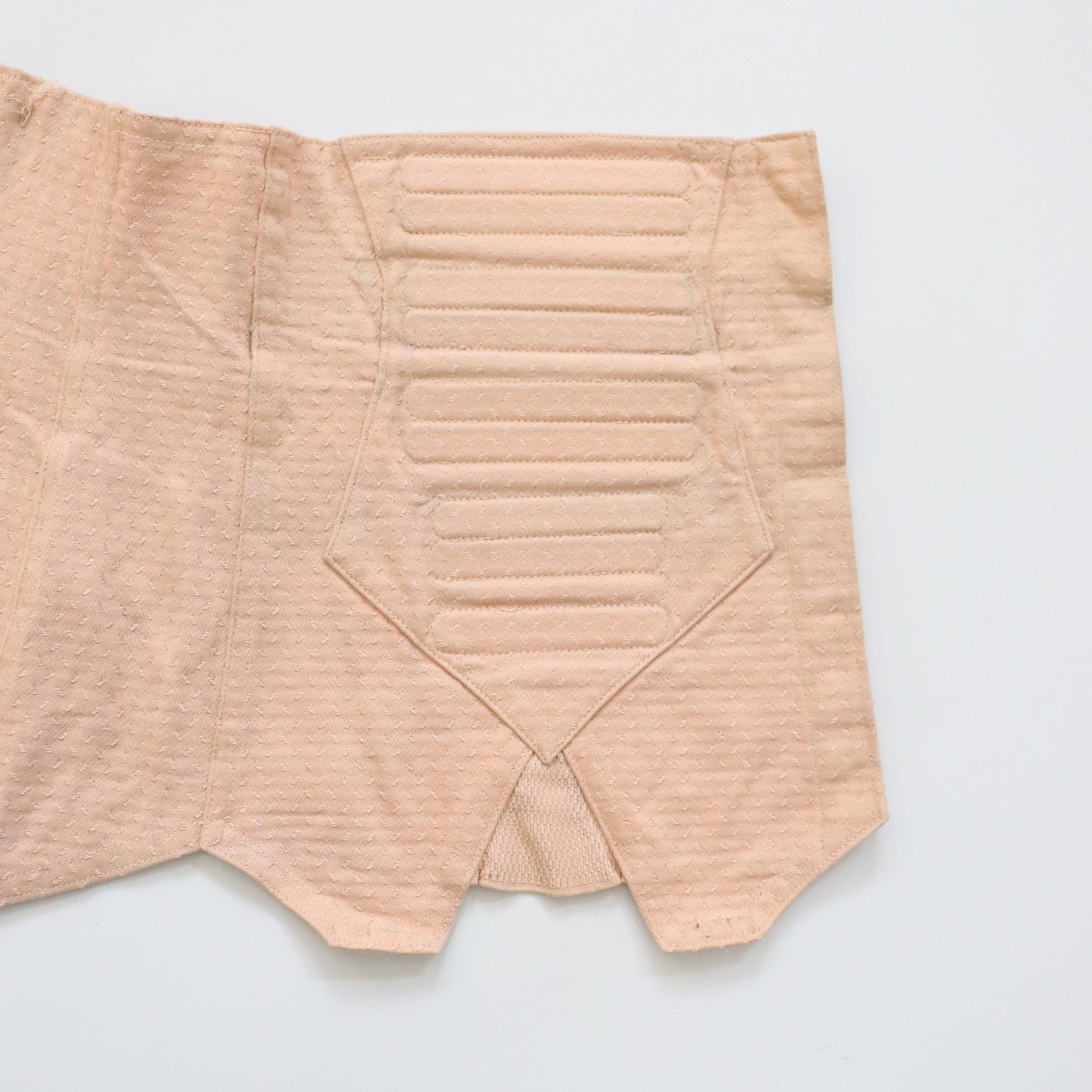 C1930s  1940s vintage Frou Frou corset girdle suspender belt