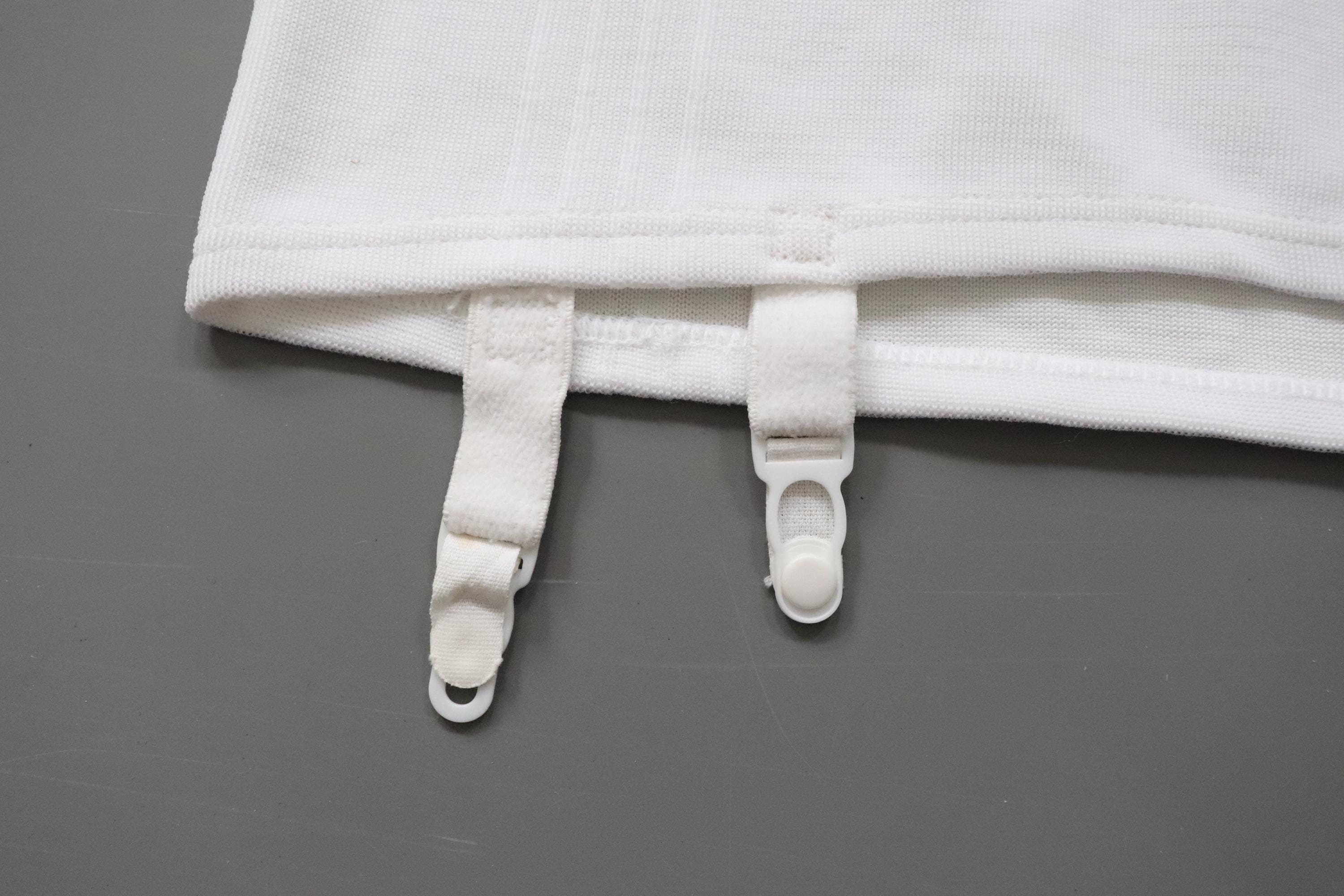 Vintage Fawn white roll on corset girdle - waist 31-34 inch,