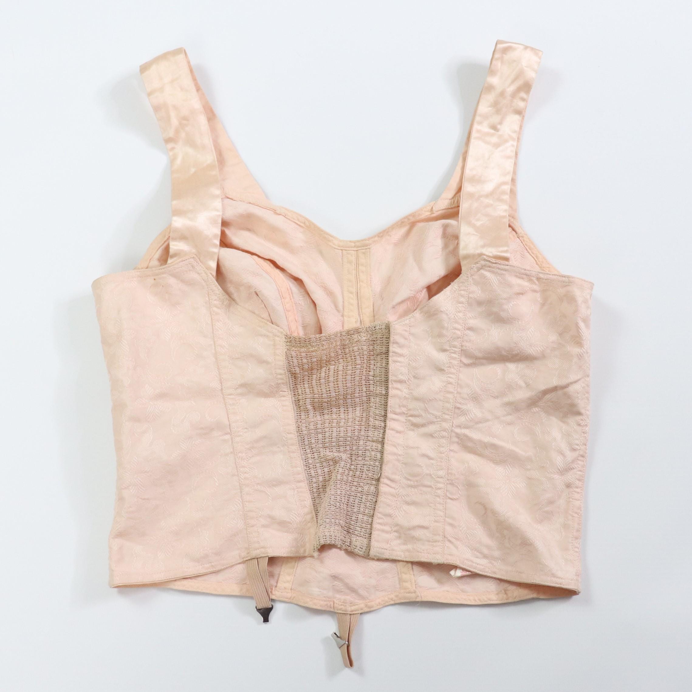 C1930s vintage Spencer longline bra