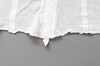 C1960s vintage Peter Pan liberty bodice, white button front vest -Approx size 40