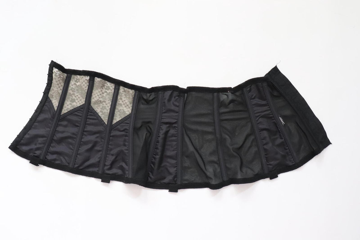 Vintage LADY MARLENE corset girdle, open bottom girdle  - waist 25-27"