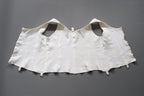 C1960s vintage Liberty bodice,  button front brushed cotton vest- Label chest 40/41