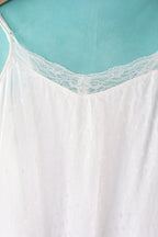 vintage Penti white spot slip dress/ nightie
