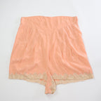 C1920s / 1930s vintage tea rose pink handstitched tap pants - 36" waist