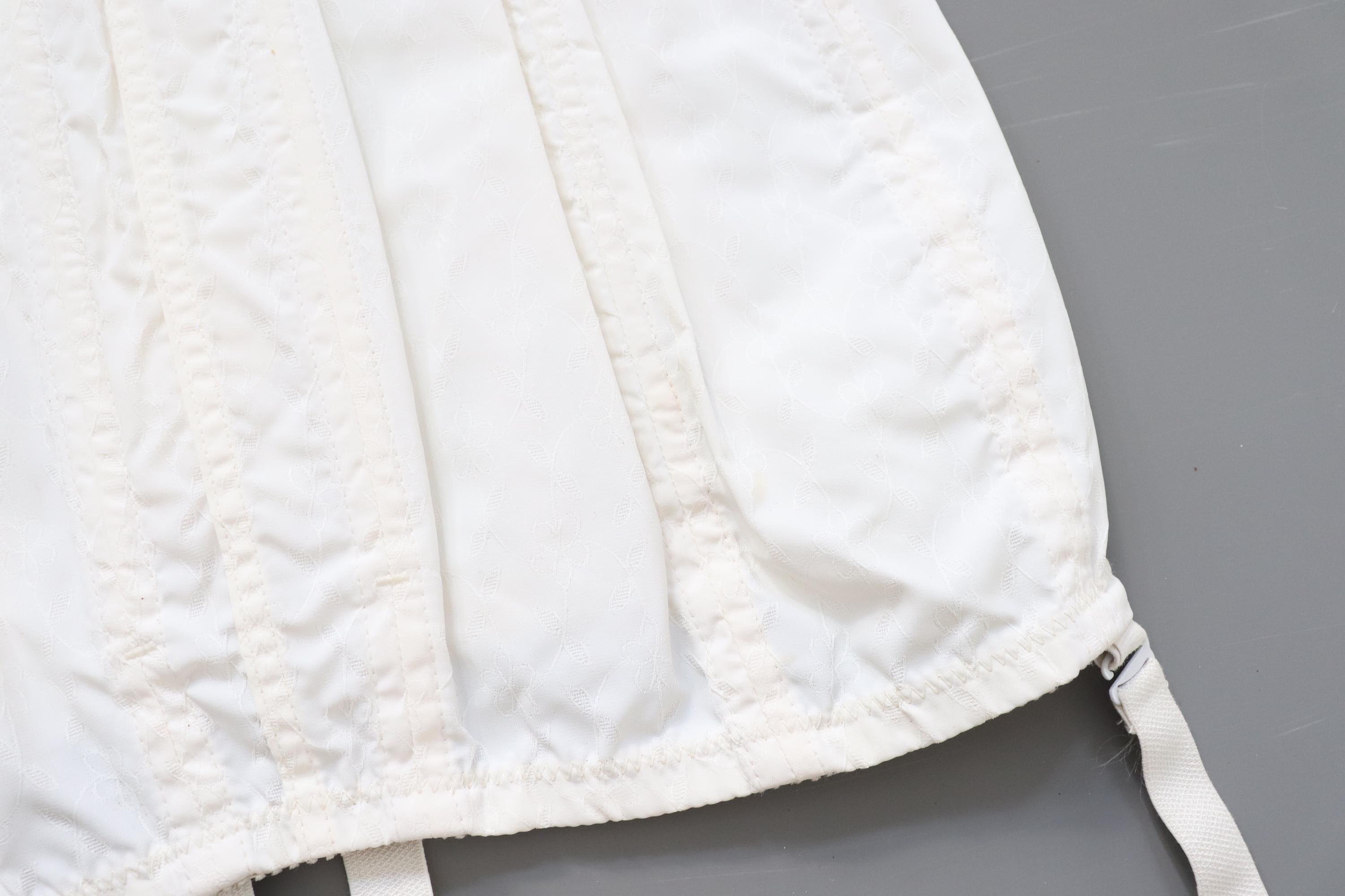 C1950s vintage Spirella corset girdle, front laced girdle 1