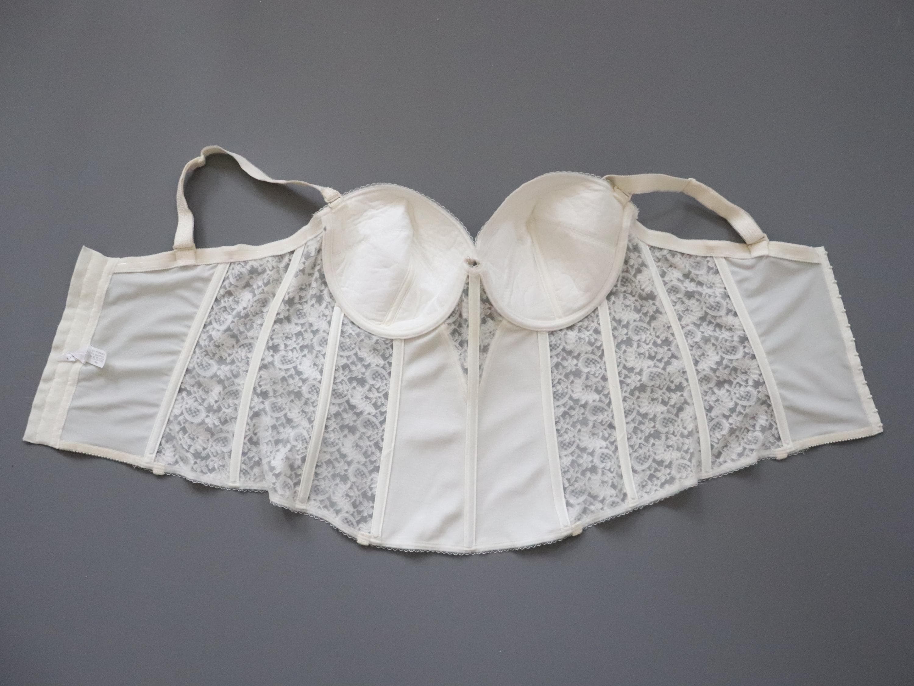 Vintage Di Lorento cupped bustier corset, size EU 100C / 36C