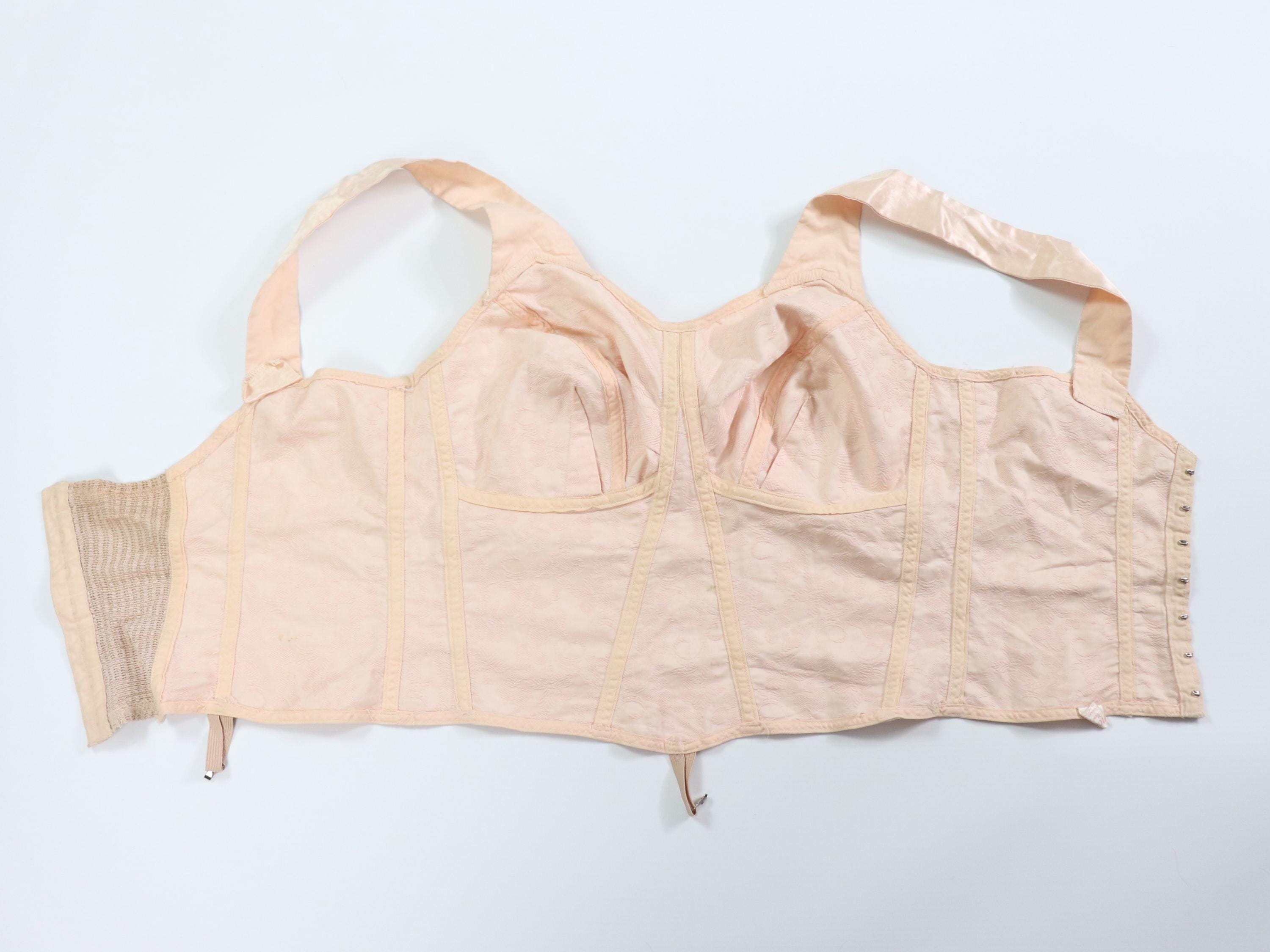 C1930s vintage Spencer longline bra