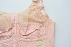 C1950s vintage Spirella longline bra - fits underbust 34-36 inches
