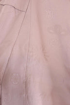 Vintage hand stitched muave/ lavender purple design long Japanese Kimono