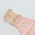 C1940s vintage pink satin suspender