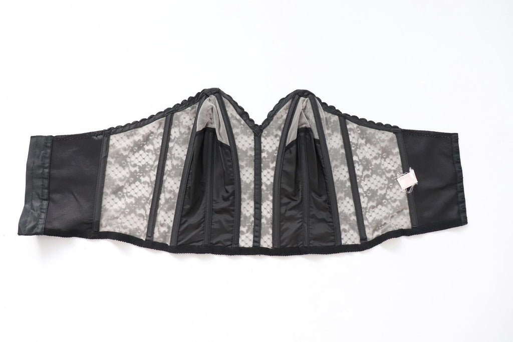 C1950s vintage Lady Marlene longline bustier bra, style 161 -