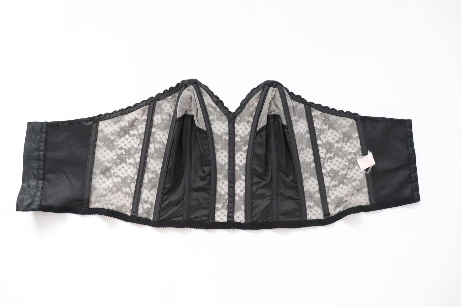 C1950s vintage Lady Marlene longline bustier bra, style 161 -