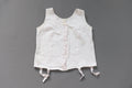 C1960s vintage Liberty bodice,  button front cotton vest- Approx chest size 40