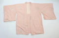 Vintage hand stitched light pink Japanese Kimono Jacket