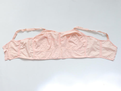 C1930s C1940s vintage Royal Worcester pink longline bra