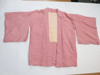 Vintage hand stitched pink Japanese Kimono Jacket