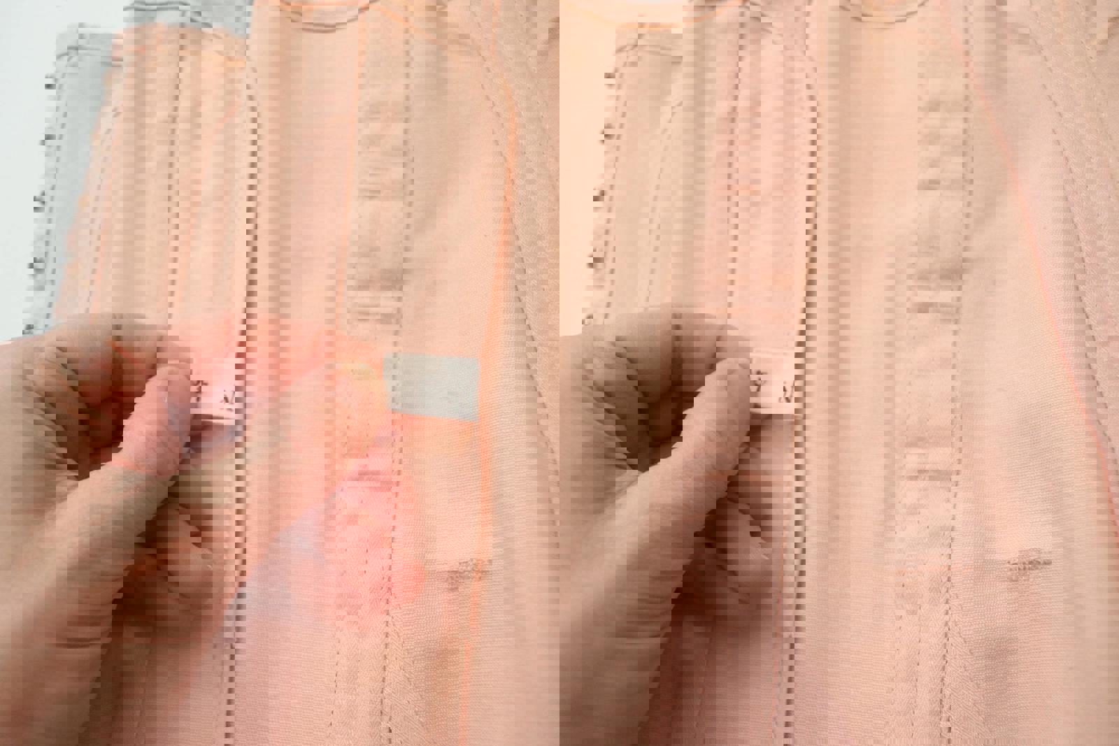 C1960s vintage pink Strodex corset girdle -  SIZE - 26 inches waist