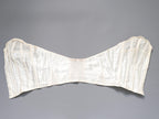 C1950s vintage Twilfit bra, white satin and lace cathedral bra, pinup lingerie -