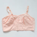 C1930s C1940s vintage Royal Worcester pink longline bra