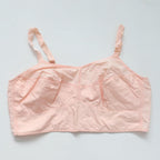 C1930s C1940s vintage Royal Worcester pink longline bra